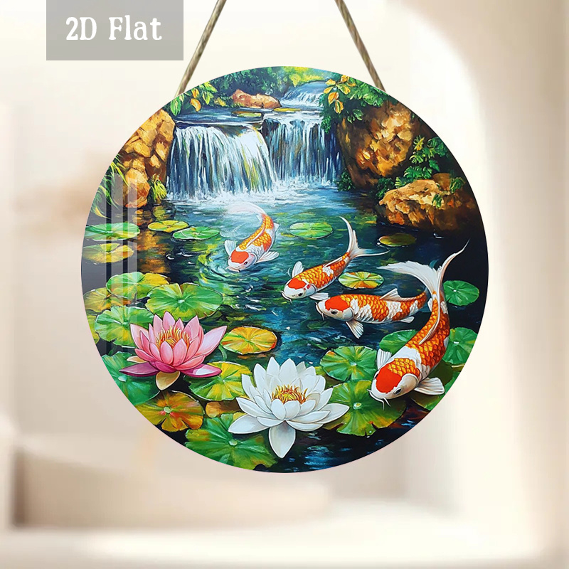 Flower Wall Panel - 2D-панель - Цельная деревянная декоративная панель