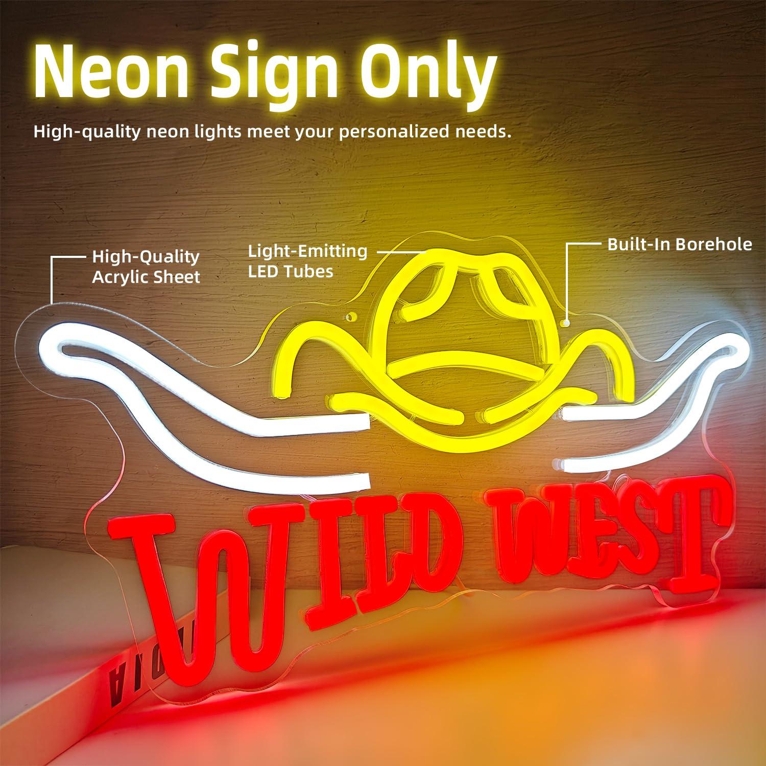 Неоновая вывеска в стиле Диког – обзор и цена Neon Sign Party