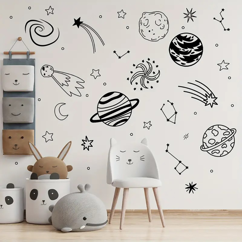 Большой планетарный метеорит,  – обзор и цена Flower Wall Panel